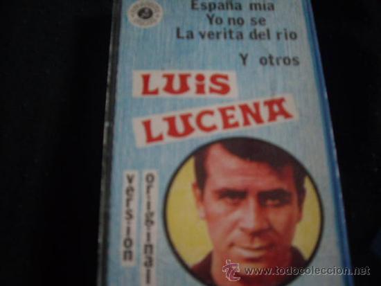 Casetes antiguos: luis lucena-espa&ntilde;a mia - Foto 1