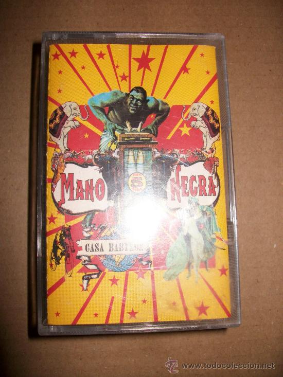 Casetes antiguos: CASSETTE - MANO NEGRA - CASA BABYLON - Foto 1