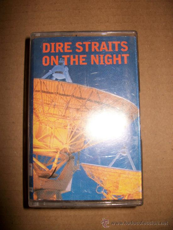 Casetes antiguos: CASSETTE - DIRE STRAITS - ON THE NIGHT - Foto 1