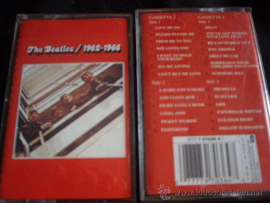 Casetes antiguos: THE BEATLES-ALBUM ROJO-DOBLE CAST