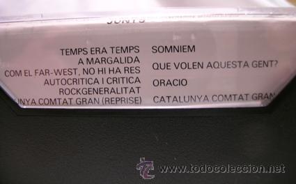Casetes antiguos: Cassette *JUNTS* -- ARIOLA - Foto 2