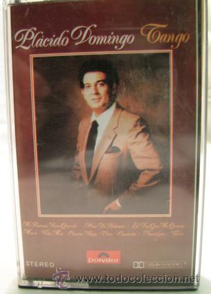 Casetes antiguos: Cinta de Cassette *Pl&aacute;cido Domingo - TANGO* -- Polydor - Foto 1