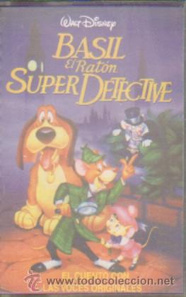 Casetes antiguos: BASIL EL RATON SUPER DETECTIVE WALT DISNEY EL CUENTO CON LAS VOCES ORIGINALES CASE-10515