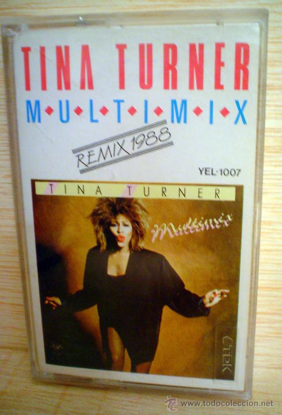 Casetes antiguos: TINA TURNER.REMIX 1988.