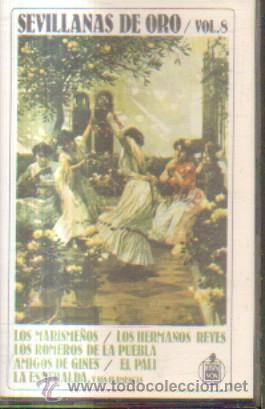 Casetes antiguos: SEVILLANAS DE ORO  VOL. 8   CASE-10592 - Foto 1