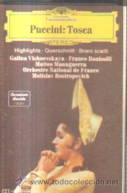 Casetes antiguos: PUCCINI: TOSCA  CASE-10753 - Foto 1