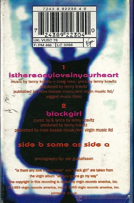 Casetes antiguos: LENNY KRAVITZ - Foto 2
