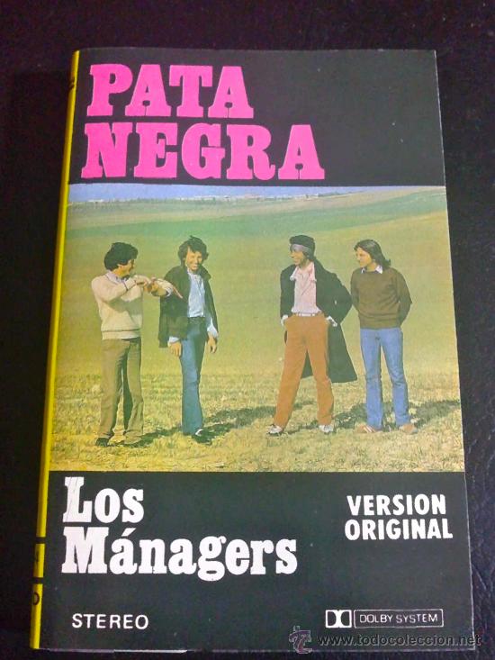 Casetes antiguos: PATA NEGRA - LOS M&Aacute;NAGERS - CASETE - Foto 1