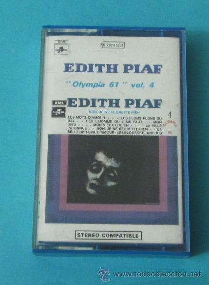 Casetes antiguos: EDITH PIAF. OLYMPIA 61 VOL. 4 - Foto 1