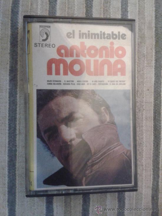 Casetes antiguos: EL INIMITABLE ANTONIO MOLINA - Foto 1