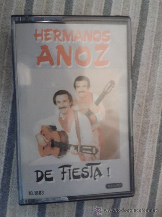 Casetes antiguos: HERMANOS ANOZ (DE FIESTA) - Foto 1