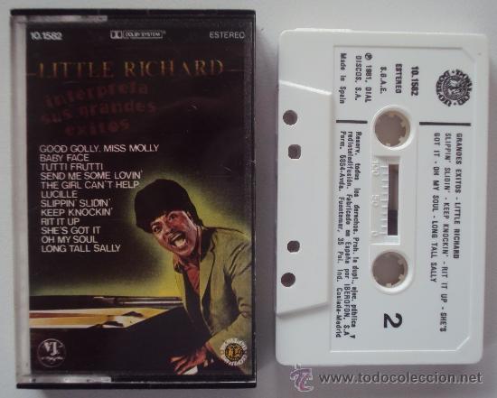 Casetes antiguos: CASETE DE LITTLE RICHARD, GRANDES EXITOS - Foto 1