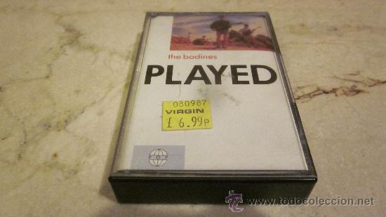 Casetes antiguos: THE BODINES - PLAYED CASETE - MAGNET 1987 - Foto 1