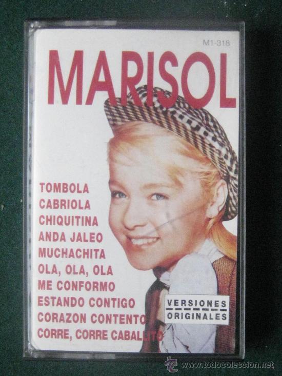 Casetes antiguos: MARISOL - VERSIONES ORIGINALES - ZAFIRO SC-1.652 - Foto 1