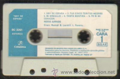 Casetes antiguos: ROCIO JURADO. SOY DE ESPA&Ntilde;A  CASE-10853 - Foto 1