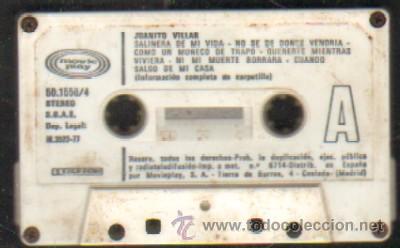 Casetes antiguos: JUANITO VILLAR  CASE-10871 - Foto 1