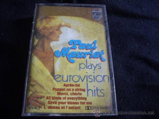 Casetes antiguos: paul mauriat-plays eurovision hits