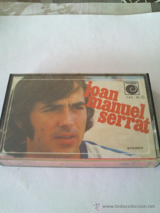 Casetes antiguos: Antiguo Cassette De Joan Manuel Serrat De 1993. - Foto 1