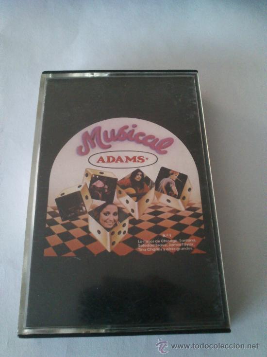 Casetes antiguos: Casette Musical Adams - Foto 1
