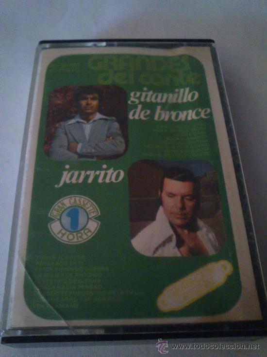 Casetes antiguos: Casette Grandes del Cante. Gitanillo de Bronce- Jarrito. - Foto 1