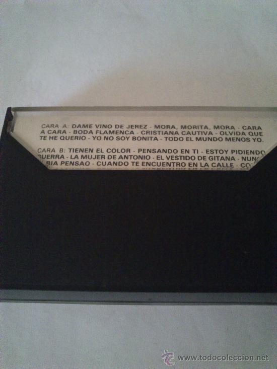 Casetes antiguos: Casette Grandes del Cante. Gitanillo de Bronce- Jarrito. - Foto 3