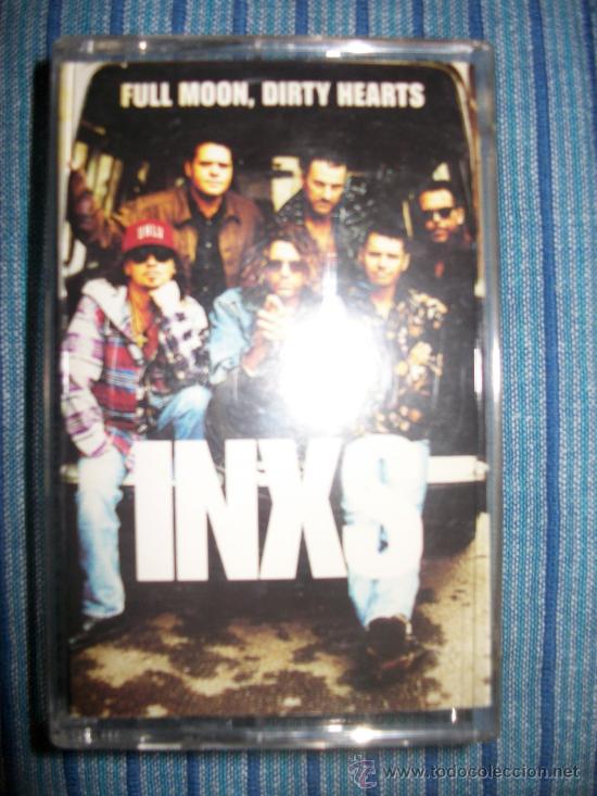 Casetes antiguos: CASSETTE - INXS - FULL MOON DIRTY HEARTS - Foto 1