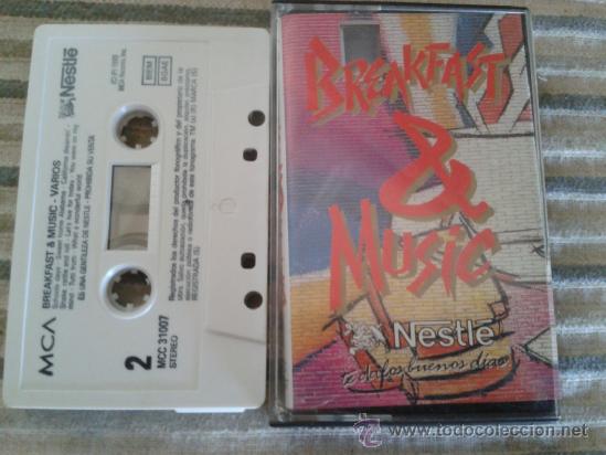 Casetes antiguos: NESTLE  (FREAKFAST & MUSIC - VARIOS) - Foto 1