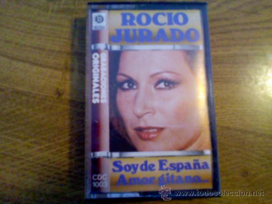 Casetes antiguos: ROCIO JURADO. SOY DE ESPA&Ntilde;A. AMOR GITANO. - Foto 1
