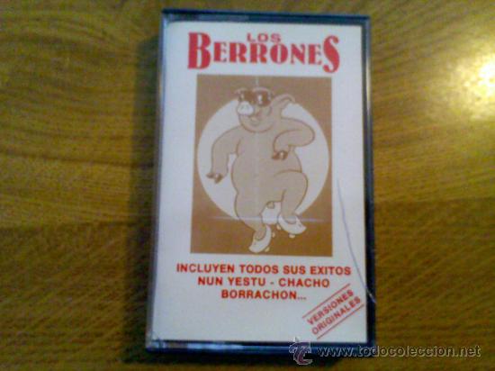 Casetes antiguos: LOS BERRONES.. NUN YESTU,CHACHO BORRACHON. - Foto 1