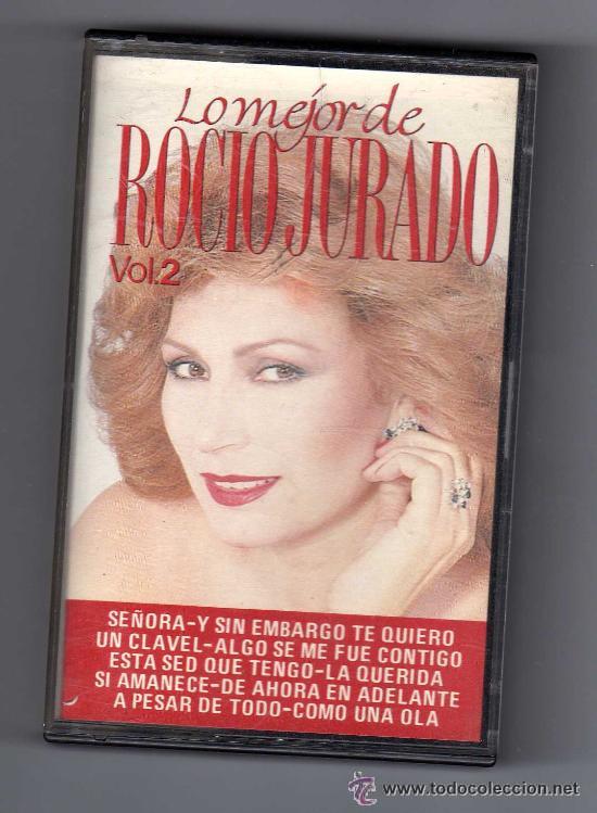Casetes antiguos: LO MEJOR DE ROC&Iacute;O JURADO vol.2 CASSETTE K7