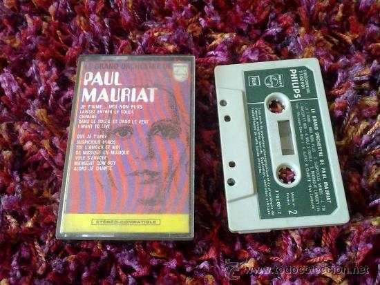 Casetes antiguos: CINTA CASETE PAUL MARIAT - Foto 1