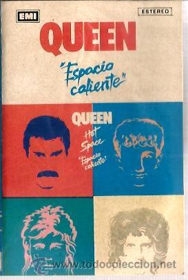 Casetes antiguos: CASETE QUEEN : ESPACIO CALIENTE ( HOT SPACE ) - Foto 1