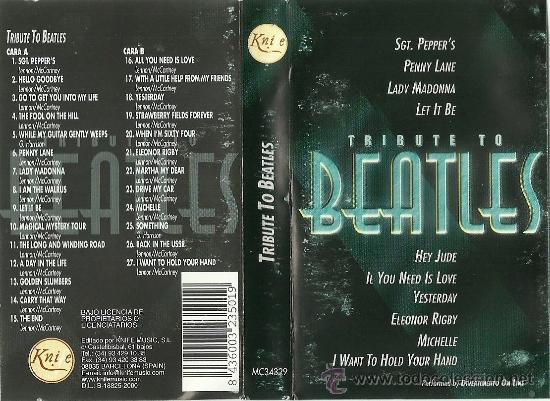 Casetes antiguos: TRIBUTO A LOS BEATLES CASETE