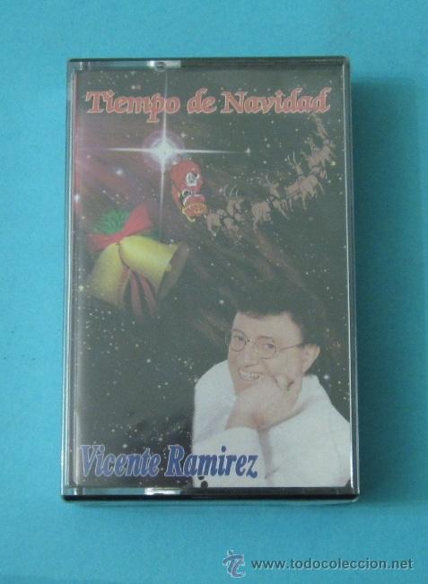 Casetes antiguos: VICENTE R&Aacute;MIREZ. TIEMPO DE NAVIDAD - Foto 1