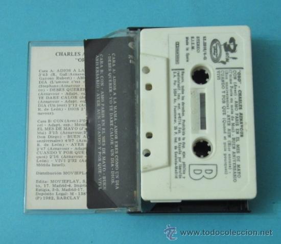 Casetes antiguos: CHARLES AZNAVOUR - Foto 2