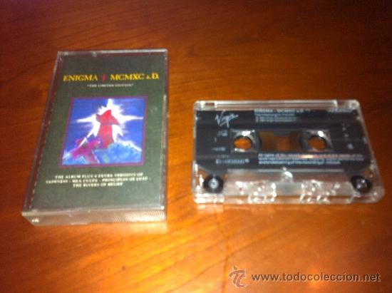 Casetes antiguos: Enigma - MCMXC a.D.      - Casete 1991 - - Foto 1