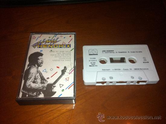Casetes antiguos: Jimi Hendrix     - Casete 1987 - - Foto 1