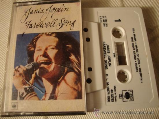 Casetes antiguos: CASETE 100X100 RIGINAL JANIS JOPLIN - Foto 1