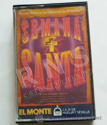 Casetes antiguos: SEMANA SANTA BANDA SONORA ORIGINAL DE LA PEL&Iacute;CULA BSO CINE M&Uacute;SICA RELIGI&Oacute;N AMARGURA EL MONTE CASETE
