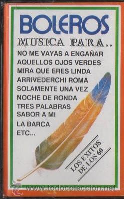 Casetes antiguos: BOLEROS. LOS EXITOS DE LOS 60.   CASE-11174 - Foto 1