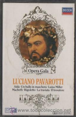 Casetes antiguos: LUCIANO PAVAROTTI. OPERA GALA.   CASE-11189 - Foto 1