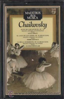 Casetes antiguos: MAESTROS DE LA MUSICA. CHAIKOVSKY.   CASE-11414 - Foto 1