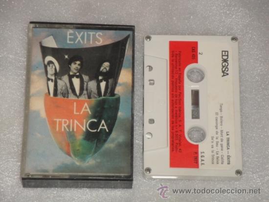 Casetes antiguos: La Trinca cassete &Egrave;xits 1977 Edigsa - Foto 1