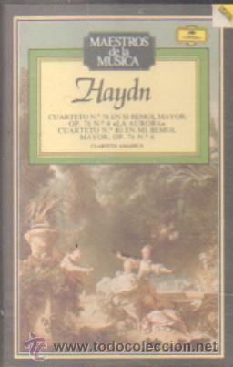 Casetes antiguos: MAESTROS DE LA MUSICA. HAYDN.   CASE-11574 - Foto 1