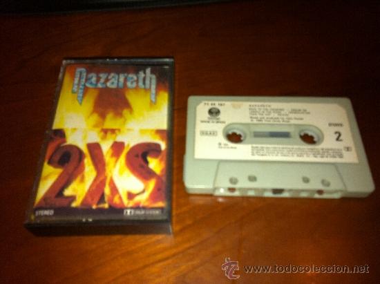 Casetes antiguos: Nazareth - 2XS    - Casete 1982 - - Foto 1