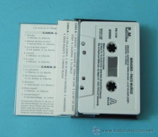 Casetes antiguos: PACO MU&Ntilde;OZ. MIRADES - Foto 2