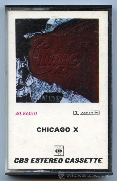 Casetes antiguos: CASETE - CHICAGO - CHICAGO X - CBS - 1976 - Foto 1
