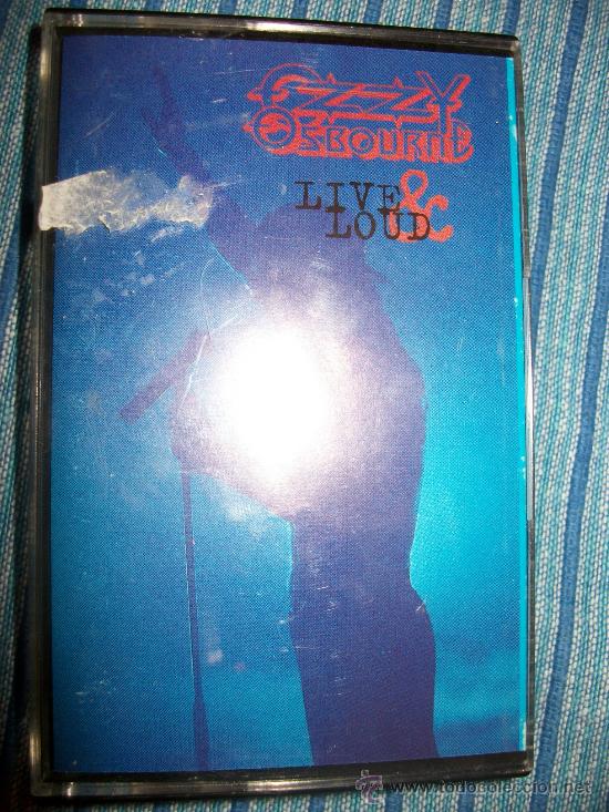 Casetes antiguos: CASSETTE OZZY OSBOURNE - LIVE & LOUD 2 - Foto 1