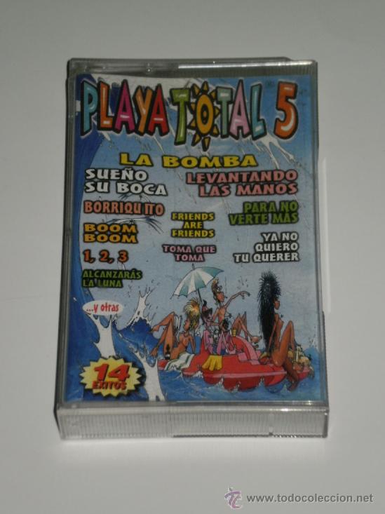 Casetes antiguos: CASETE- PLAYA TOTAL 5 ( 14 EXITOS ) DEL VERANO A&Ntilde;O 2000 . - Foto 1
