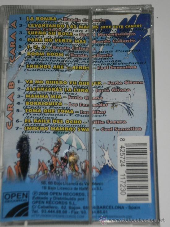 Casetes antiguos: CASETE- PLAYA TOTAL 5 ( 14 EXITOS ) DEL VERANO A&Ntilde;O 2000 . - Foto 2